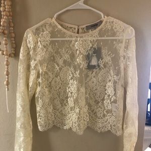 Bridal Lace Top